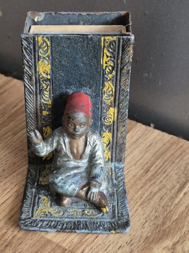 Antique cold painted bronze