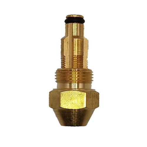 Forced air heater nozzle - nozzle, space