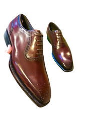 Handmade Men Brown Leather
