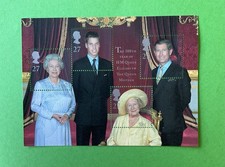Stamp Set Sheet Celebrating 100th Year of HM Queen Elizabeth The Queen Mother