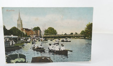 River Thames Marlow Postcard