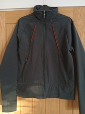 McLaren F1 Mercedes Vodafone softshell Jacket Mens Size UK XL Black Orange