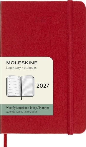 Moleskine red 2027 weekly - moleskine,