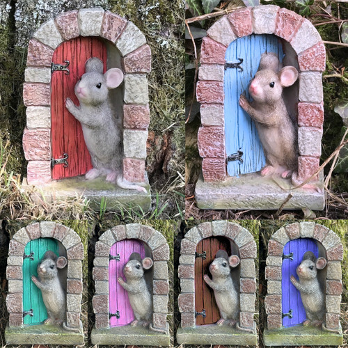 Mouse doorway fairy door