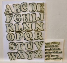 Large Alphabet Stamp Set -