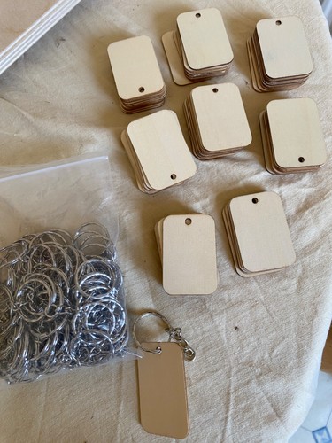 Keyring wooden blanks for - keyring,