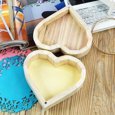 Wooden Storage Box Heart
