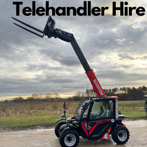Mini compact telehandler hire - mini,