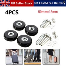 4Pcs Suitcase Wheels Replacement For Luggage Accessories Trolley Case Wheels UK