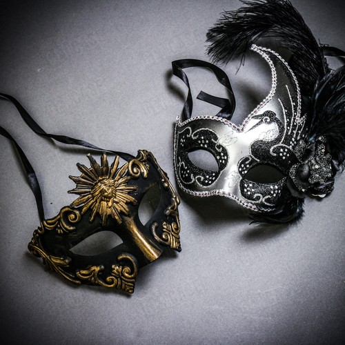Black gold roman greek - black,