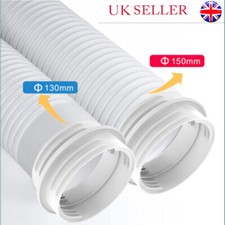 Universal 130mm/150mm Air Conditioner Exhaust Duct Pipe Hose Interface Connector
