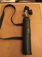 Aircraft Emergency Oxygen Bottle ,(empty); In Carry Case Used