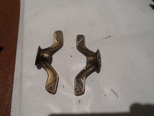2 VERY NICE VINTAGE BRASS