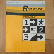TI 99/4A Computer Books Read this first! 1981 (1048)