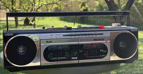 Aiwa w20 rare serviced - aiwa,