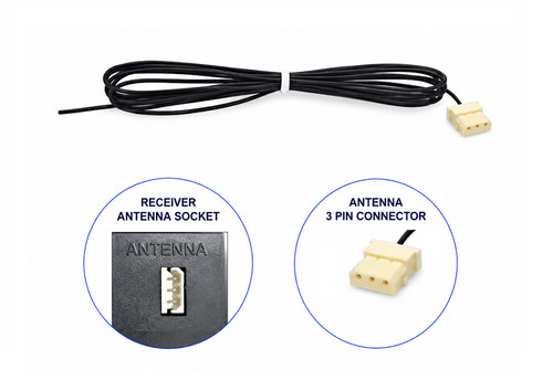 Original pin wire - pin, aerial