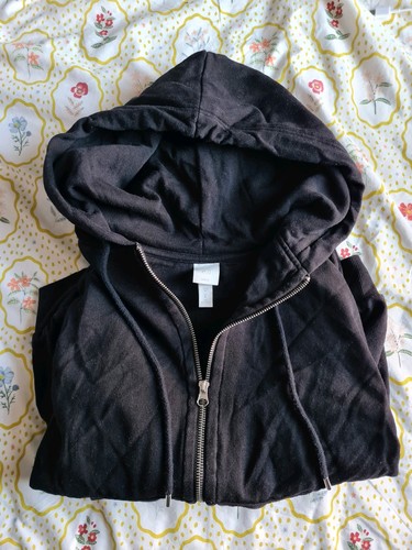 Women black hoodie size - women's,