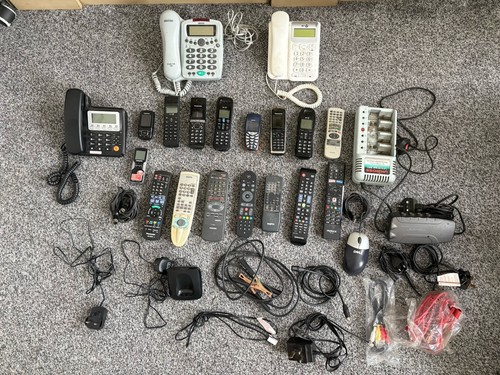 Job lot electrical items - lot, of
