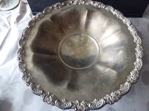 Vintage silver plated fruit - vintage,