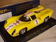 Fly Lola T70 Mk3B #1 Thruxton 1969 C32 Near MB 1/32 slot car.