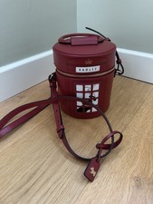 RARE Radley DOG Red Leather