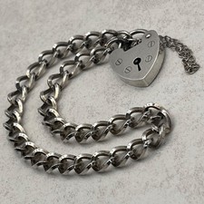 Vintage sterling silver curb