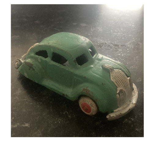 Vintage green metal diecast - metal,