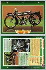 BSA 3 1/2 Hp TT Model - 1913 - Racing - Atlas Motorbike Fact File Card