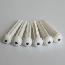 White Guitar Bridge Pins