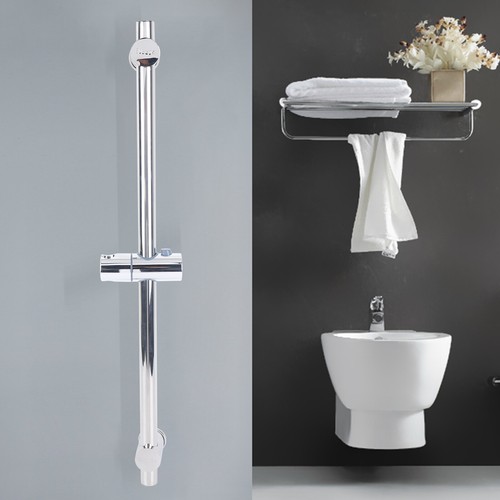 Shower riser slider rail - slider,
