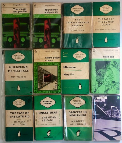 Vintage penguin crime - penguin,