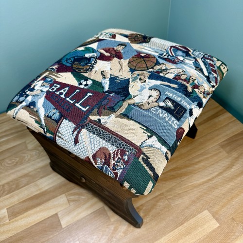 Vtg sports tapestry - tapestry, storage