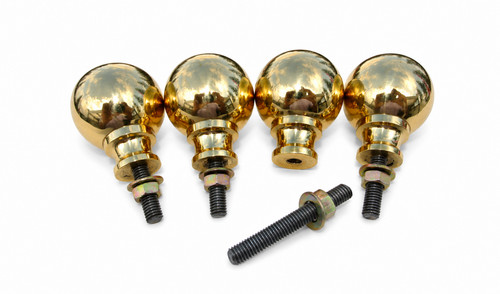 Solid brass bed knobs - bed,