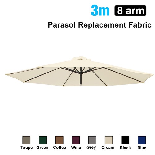 Round garden parasol - round,