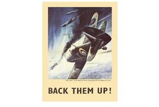 HURRICANE WW2 RETRO LOOK SIGN