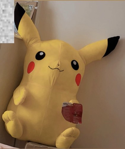 Large pikachu plush soft - plush, toy