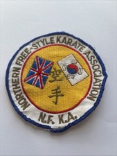 Northern Freestyle Karate Association Badge. 