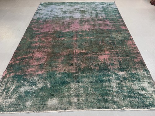 Vintage over dyed oriental - dyed,