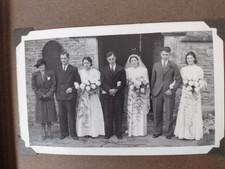 Vintage Photo Album With 21