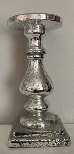 Silver mercury glass - silver,