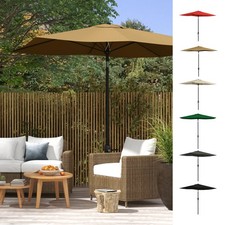 2 x 3(m) Rectangular Garden Parasol Patio Outdoor Table Umbrellas