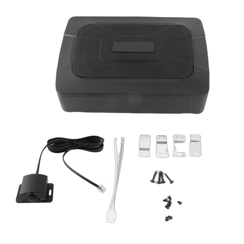 Underseat powered subwoofer - powered, 6