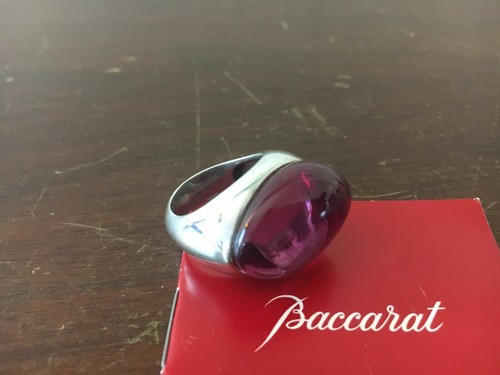 Silver ring and fuchsia - silver,