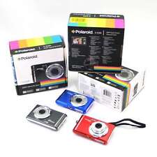  3 x Polaroid IX828 20MP Compact Digital Camera bundle,joblot -Faulty,No battery