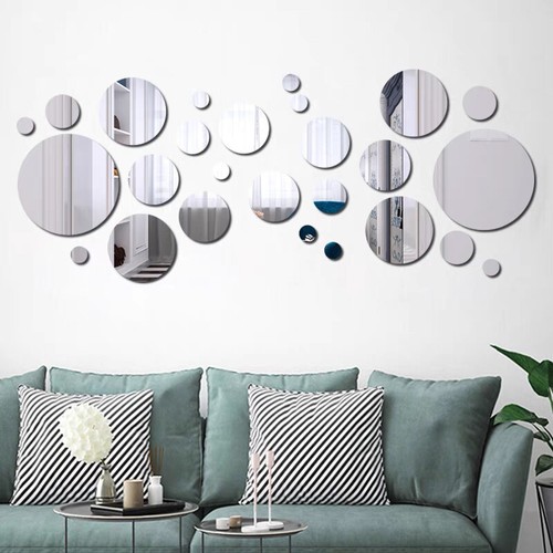 32x circle mirror tiles - mirror,