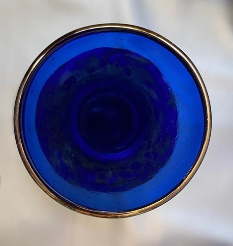 Antique bohemian moser - bohemian, cobalt