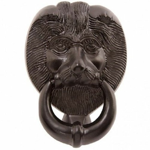 Door knocker lions head - knocker,