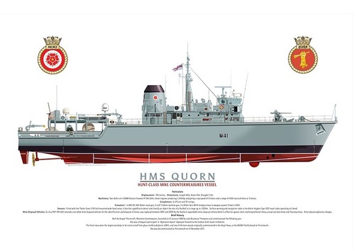 Hms quorn fine - -,  fine