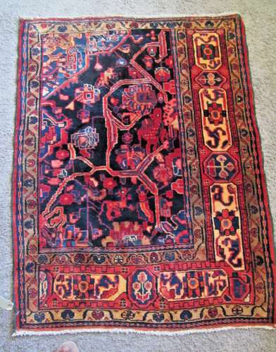 Hamadan rug sampler vaghireh - sampler,