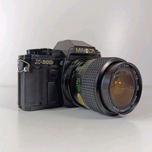 Minolta 300 35mm slr with - x‑300,